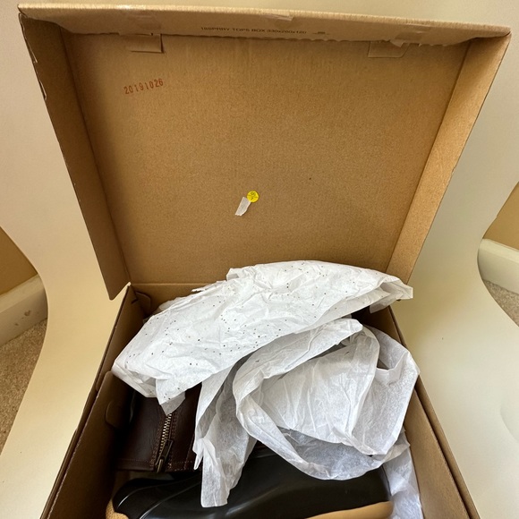 Sperry Women's Saltwater Duck Booties Dark Brown Rain Boots Size … - Picture 9 of 10